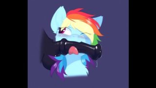 MLP – Clop – Rainbow Dash x Pony by HtPot & Hioshiru (HD)