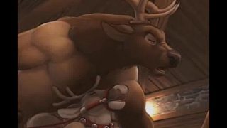 Xmas elk bar, where some reindeer come for fun …