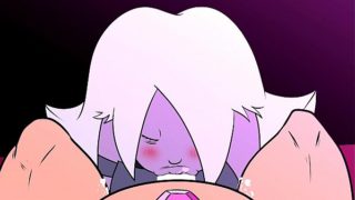 Steven universe Amethyst blowjob