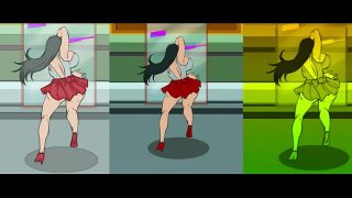 Chica Culona Animacion 2D