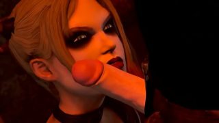 http://HarleyQuinnNude.com Harley Quinn all oiled up sucked and fucked anime