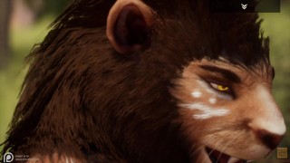 Wild Life / Male Furry’s Jerking off Compilation HD / Werewolf,Tiger,Lion,Minotaur