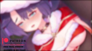 Big ass Santa girl gets a deep doggy style – 4k hentai