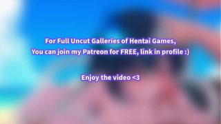 Girl with huge tits riding in public – [Erophone Collection #2]