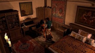 Flynn Fucks Jasmine in Standing Sex | Aladdin and Tangled Parody