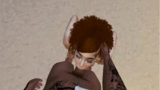 Giving my trainer some dick