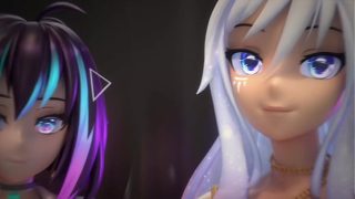 Hentai Vtuber Elfie Love plays w/ all her toys (hush/domi/lush) and squirts on her stream in VR (and ass flexing) (3D / VRCHAT / MMD)