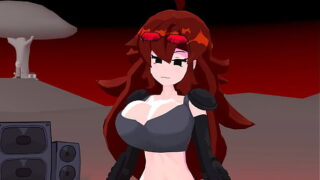 Agent Girlfriend breasts jiggle