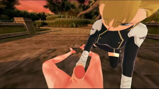 Kaiju N8 Hentai – Kikoru Shinomiya Handjobjob and fucked at cowgirl POV – Asian Japanese Manga Anime Hentai 3D Porn