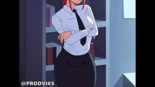Makima cogida animation