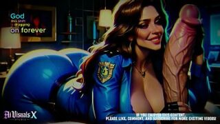 Busty Police MILF: SPH While Fantasizing About Monster Cocks (Inner Monologue / Fantasy)