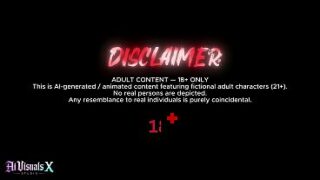 The New Blonde Big Tits & Ass Latina Milf Neighbor – Blowjob & Anal Fucking (Interracial Animated Porn) [4K AI Generated]