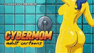 Best Porn Cartoons with Married Housewife Mrs. Simpson by CYBERMOM. Compilation. Sniff Panties, Gloryhole, cheating